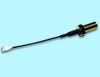 Hirose H.FL to SMA Bulkhead Jack
