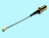 IPEX 20278-111R to RP SMA Bulkhead Jack