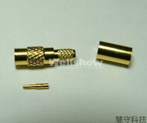 MMCX  Female Straight Crimp Type