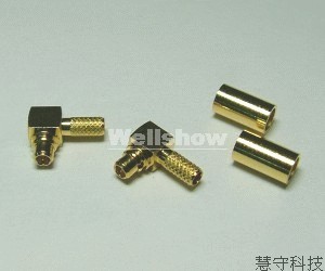 MMCX  Male RA Crimp Type
