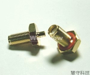 SMA Female Bulkhead Waterproof Crimp Type
