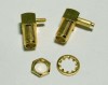 SMA Connector Female RA Bulkhead Crimp Type