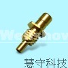 SMB Female Bulkhead Front Mount Crimp Type