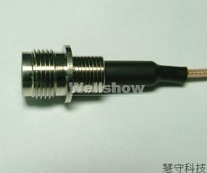 TNC Female Bulkhead Front Mount Crimp Type